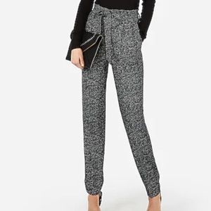 Express High Waist Paperbag Pants